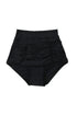 High Rise Ruched Front Bikini Bottom