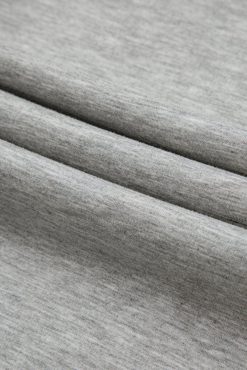 High Rise Wide Leg Knit Cargo Sweatpants