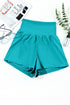 High Rise Wide Waistband Flowy Performance Shorts