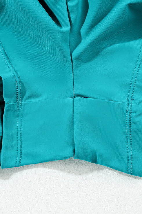 High Rise Wide Waistband Flowy Performance Shorts