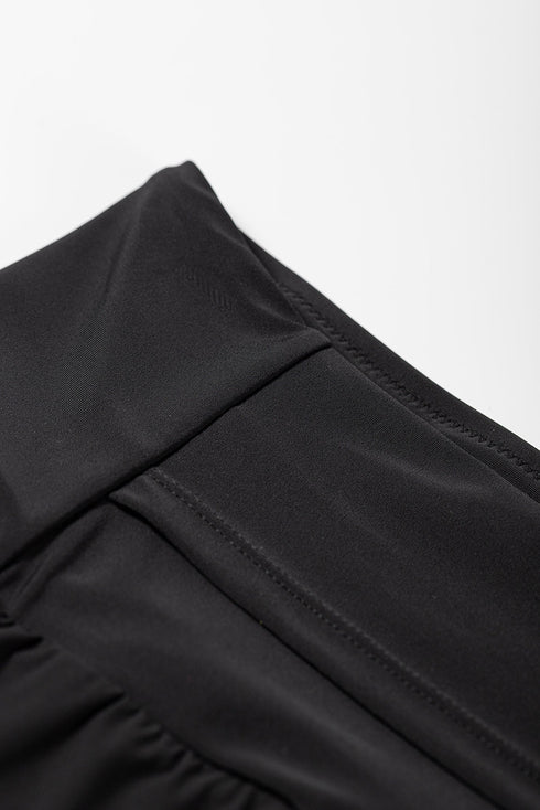 High Rise Wide Waistband Flowy Performance Shorts