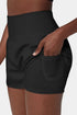 High Rise Wide Waistband Flowy Performance Shorts