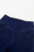 High Stretch Crossed Waist Flare Knit Denim Jeans