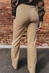 High Waist Full Length Regular Fit Pants