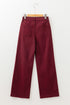 High Waist Loose Straight Wide Leg Casual Jeans