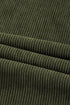 High Waist Square Pocket Western Corduroy Pants