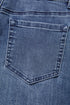 High Waist Stretch Denim Button Zip Fly Bell Bottom Jeans