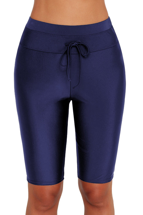 High Waisted Boardshort Swim Bottom