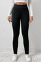 High Waisted Fleece Lined Stretch Thermal Leggings