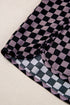 High Waisted Leopard And Checkered Print Athletic Casual Shorts
