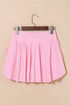High Waisted Tulip Hem Side Pocket Active Skort
