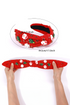 Holiday Cartoon Charm Rhinestone Knotted Headband