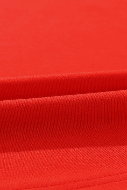 Holiday Graphic Print Raglan Top And Jogger Set