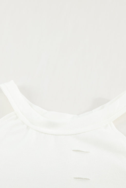 Hollow Out Off-The-Shoulder Long Sleeve T-Shirt