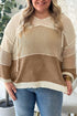 Hollowed Open Knit Pullover Hooded Jumper Sweater