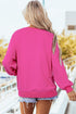 Holly Jolly Babe Graphic Pullover Sweatshirt
