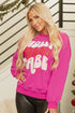 Holly Jolly Babe Graphic Pullover Sweatshirt