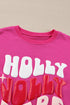 Holly Jolly Babe Graphic Pullover Sweatshirt