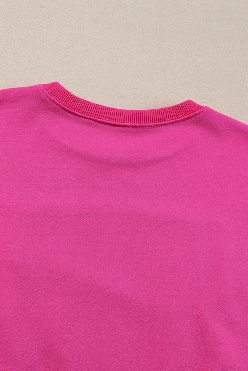Holly Jolly Babe Graphic Pullover Sweatshirt