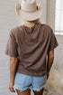 Honky Tonk Honey Graphic Crew Neck Western Tee