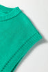 Horse Bit Graphic Short Sleeve Knit Sweater