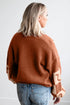 Horseshoe Plaid V Neck Button Front Cardigan