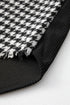 Houndstooth Corduroy Patchwork Flap Pocket Shirt Jacket
