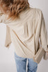 Houndstooth Corduroy Patchwork Flap Pocket Shirt Jacket