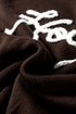 Howdy Script Graphic Crew Neck Pullover Sweater