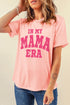 In My Mama Era Graphic Crew Neck Tee