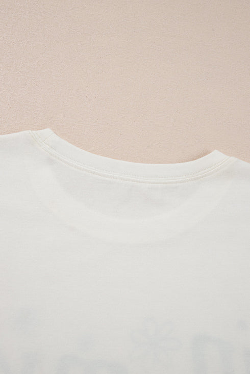 In My Mom Era Floral Graphic T-Shirt