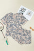 Jesus Loves You Camouflage Graphic Two Piece Short Set
