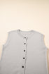 Jet Stream Button Up O Neck Sweater Vest