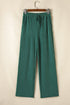 Jolly Corded Letter Print Long Sleeve Pockets Pants Set