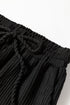 Jolly Corded Letter Print Long Sleeve Pockets Pants Set