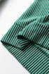Jolly Corded Letter Print Long Sleeve Pockets Pants Set