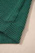 Jolly Corded Letter Print Long Sleeve Pockets Pants Set