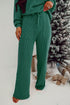 JOLLY Corded Long Sleeve Top and Pockets Pants Set