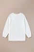 Joy To The World Graphic Corded Sweatshirt