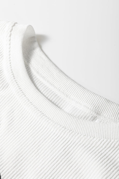 Joy To The World Graphic Corded Sweatshirt