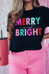 Joyful Slogan Print Short Sleeve Graphic Tee Shirt