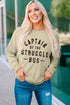 Khaki Captain Of The Struggle Bus Graphic Sweatshirt