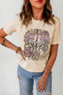 Khaki Rock&Roll Guitar Vintage Graphic Tee