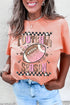 Kickoff Couture Football Season Star Print Graphic Game Day Tee