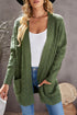 Knit Texture Long Cardigan