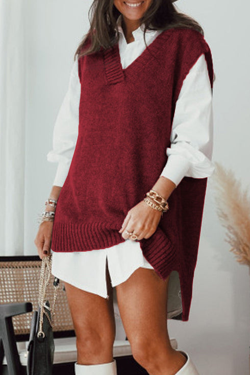 Knit Vest Pullover Sweater