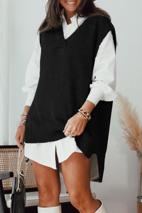 Knit Vest Pullover Sweater