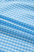 Knot Back Ruffled Short Sleeve Gingham Maxi Dress