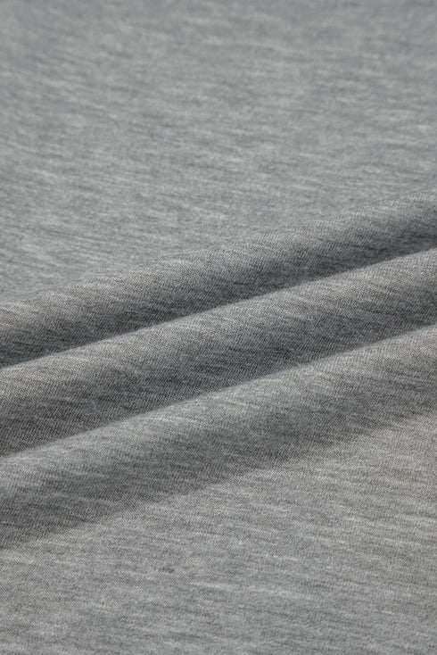 Lace Cap Sleeve Criss Cross V Neck Casual Knit Top