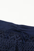 Lace Shorts Attached Swim Bottom